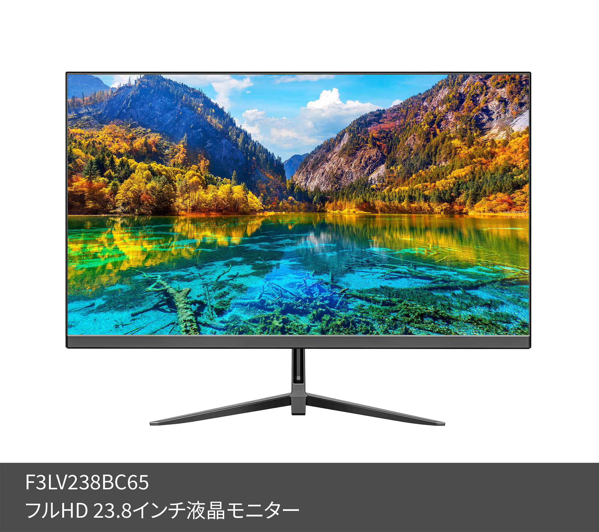 F3LV238BC65 フルHD IPSパネル搭載 23.8インチ液晶モニター